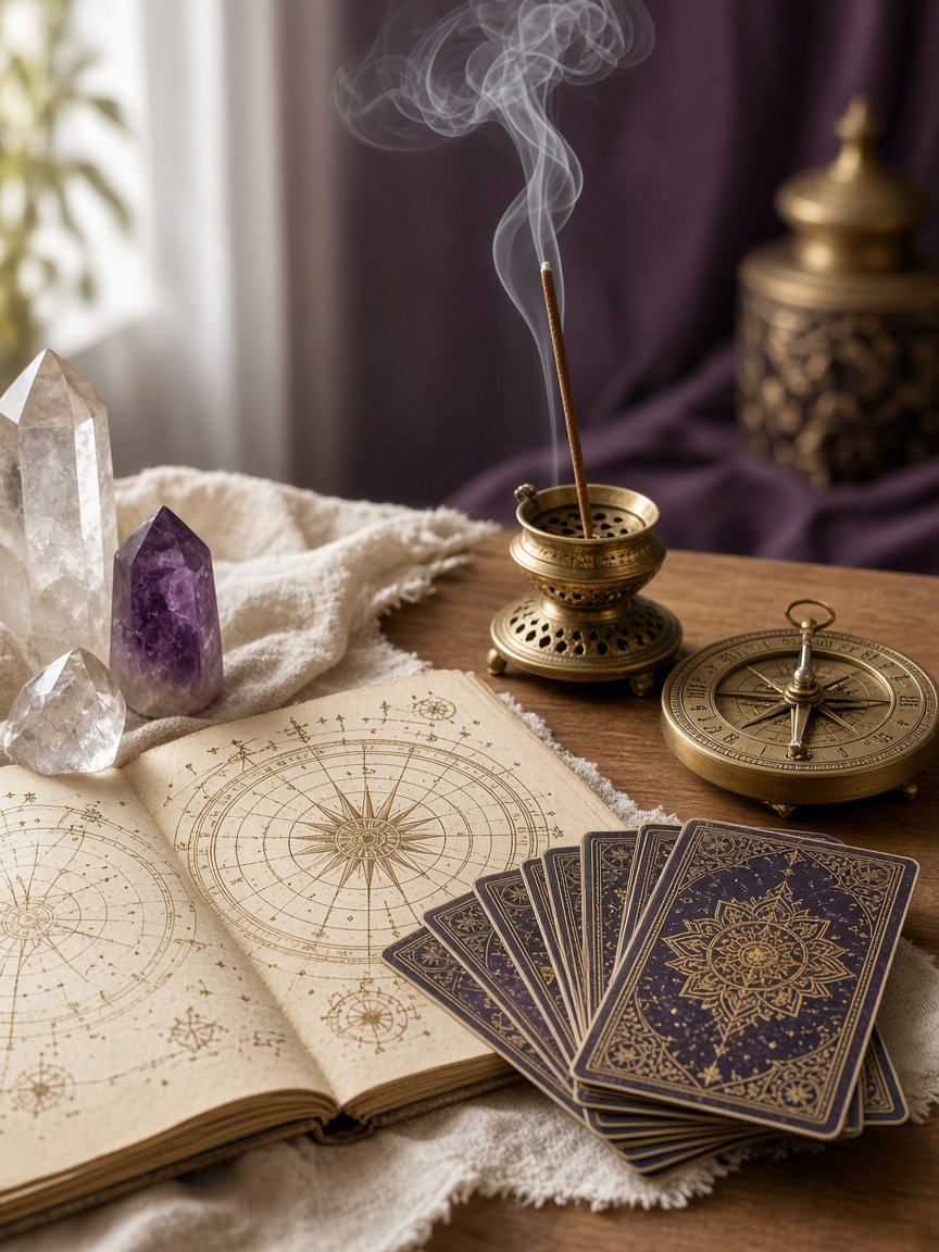 Sacred astrology, tarot, and vastu tools